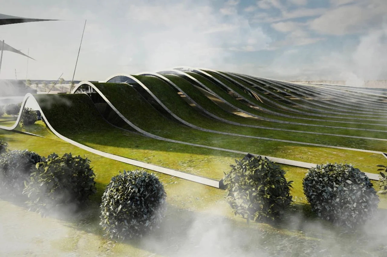 Hill House，Green roof，villa，Architectural design，