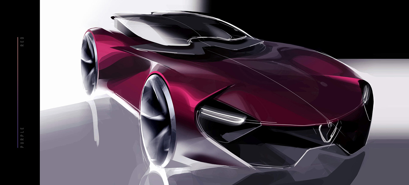 industrial design，automobile，Sketch book，two thousand and twenty-one，