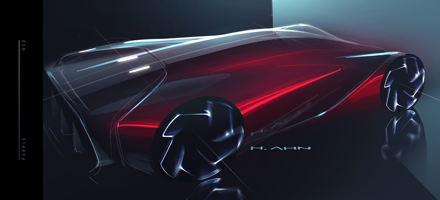 industrial design，automobile，Sketch book，two thousand and twenty-one，