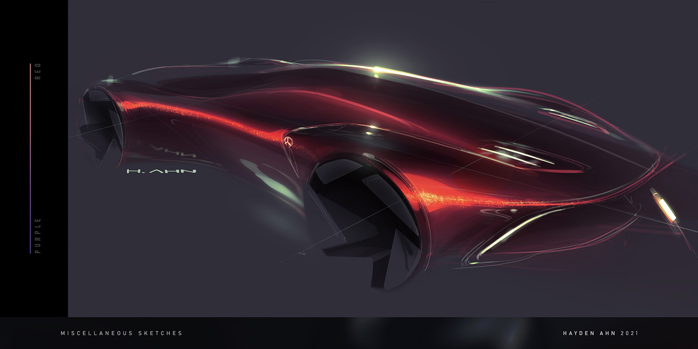 industrial design，automobile，Sketch book，two thousand and twenty-one，