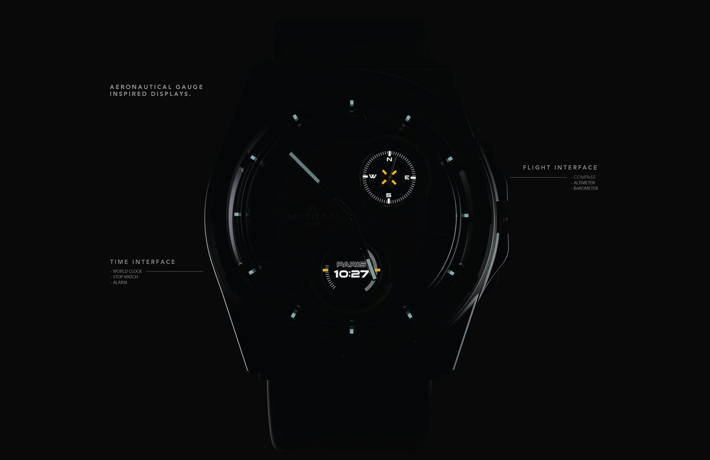 Breitling，product design，Meteorological records，Watch concept，