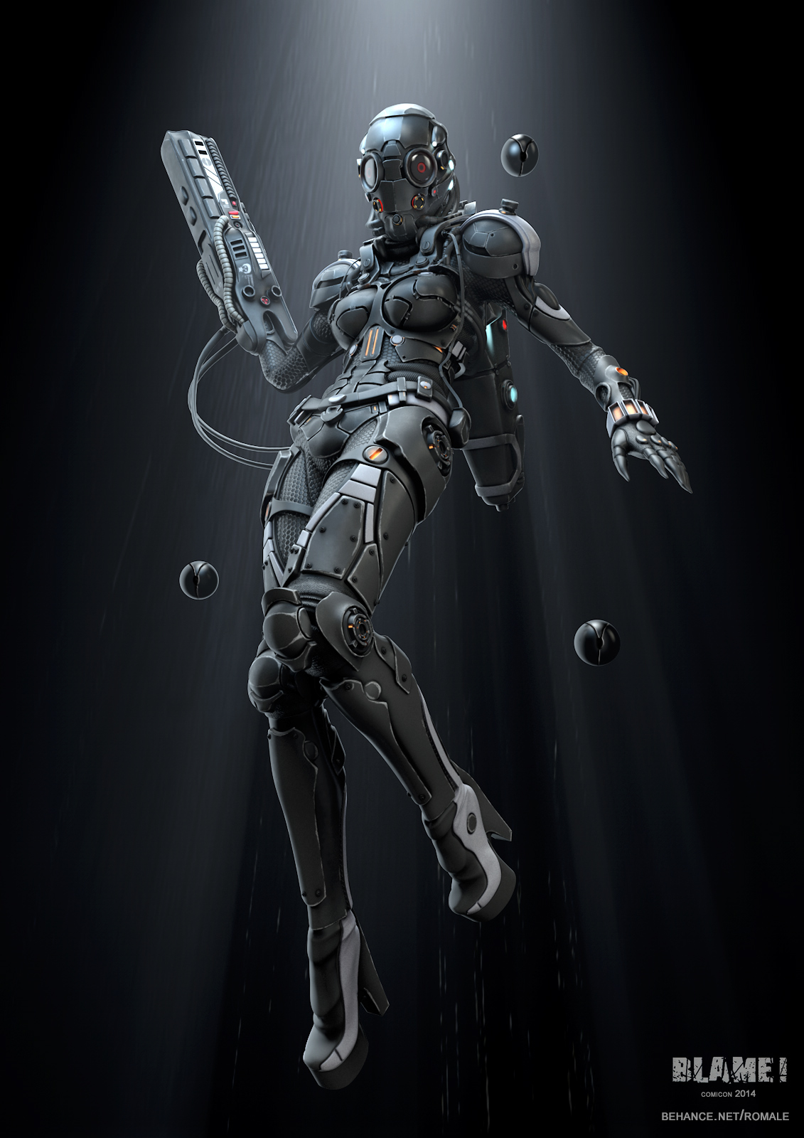 3D character，character，modeling，Render，Food - Blame，