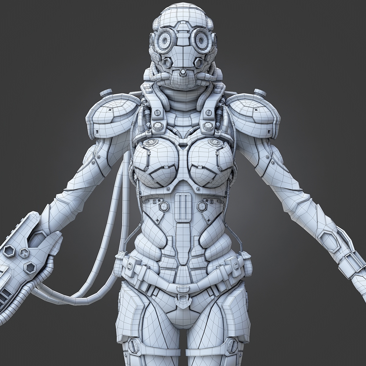 3D character，character，modeling，Render，Food - Blame，