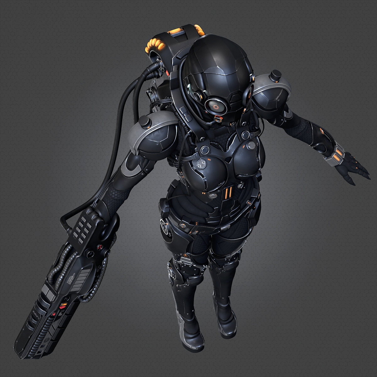 3D character，character，modeling，Render，Food - Blame，
