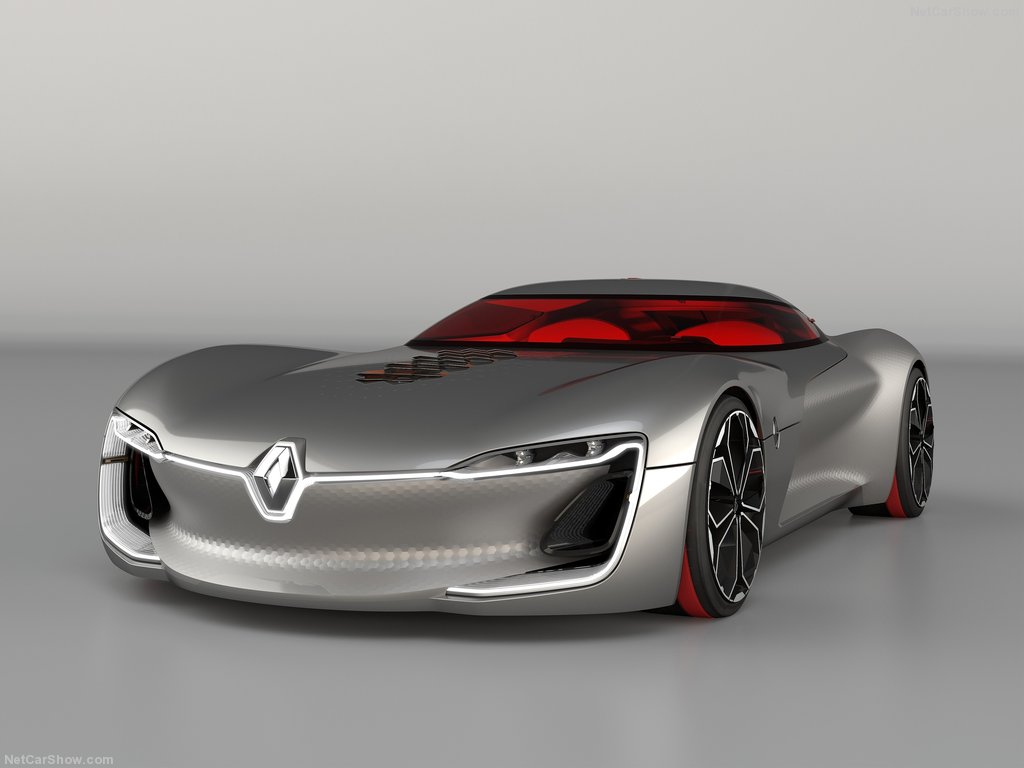 renault，future，Electric，Rendering，
