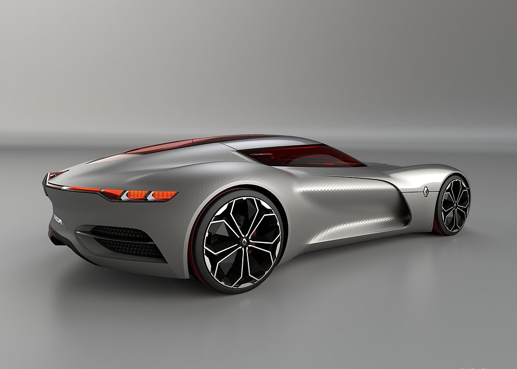 renault，future，Electric，Rendering，