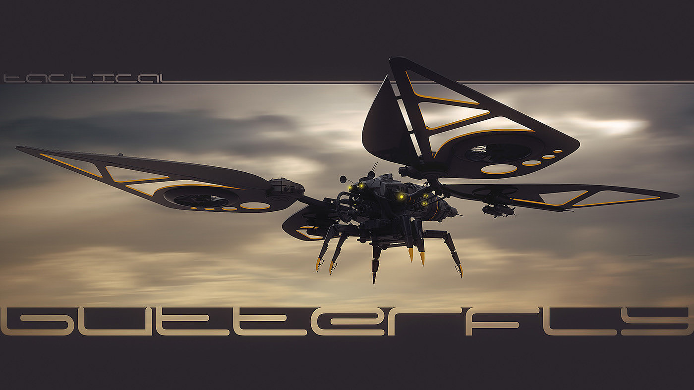 Matrix，UAV，Butterfly，