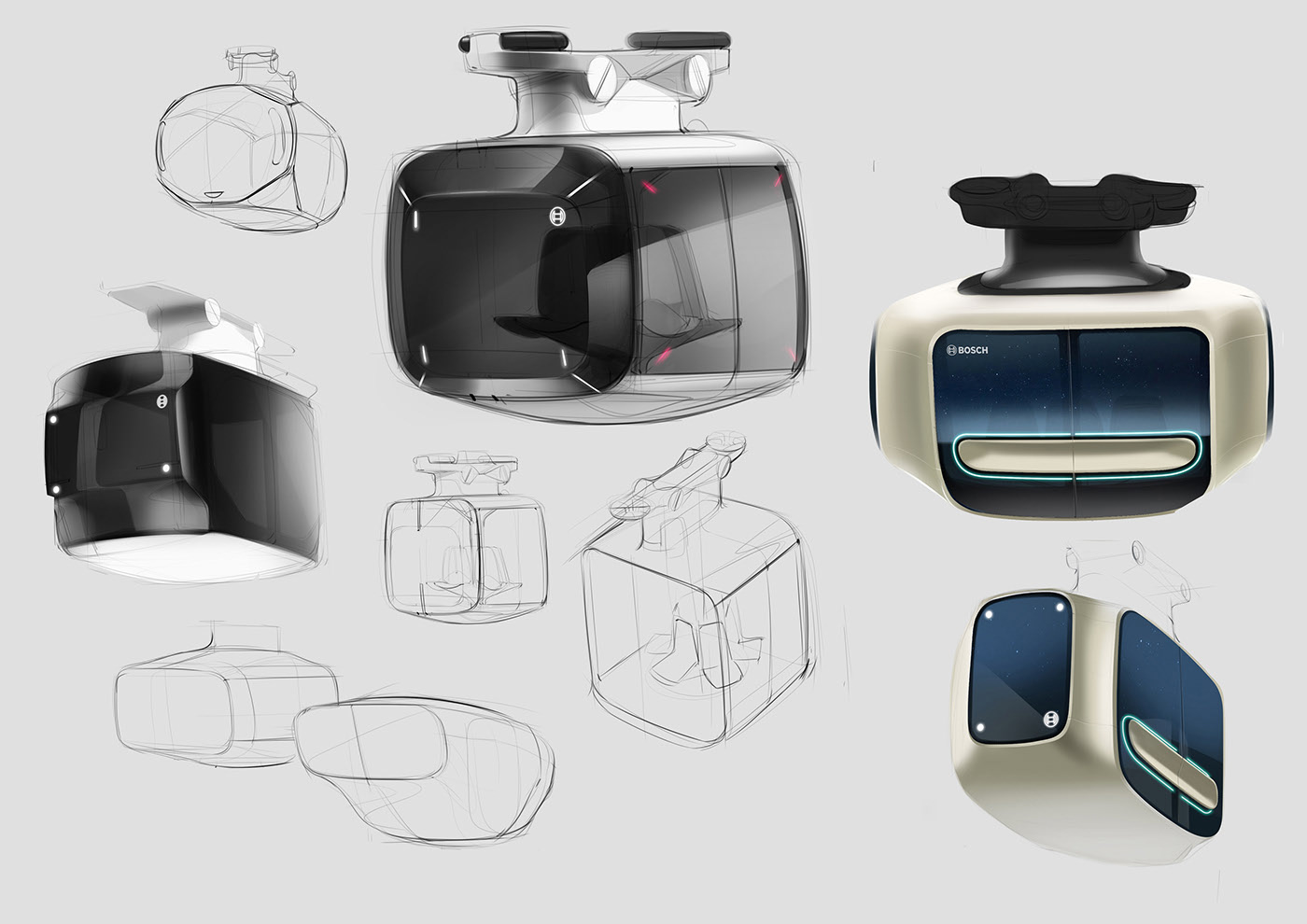 bosch，traffic，future，Sketches，