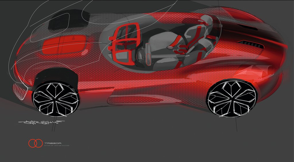 renault，wacom ，Hand drawn，Cool，