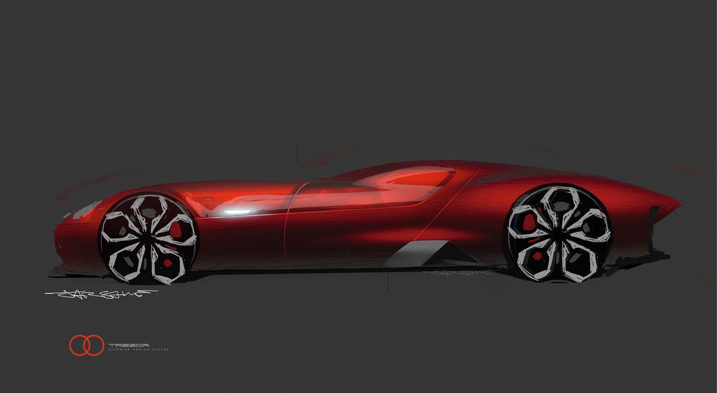 renault，wacom ，Hand drawn，Cool，