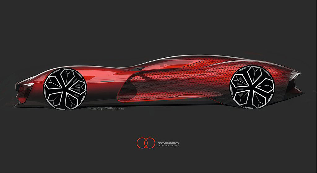 renault，wacom ，Hand drawn，Cool，