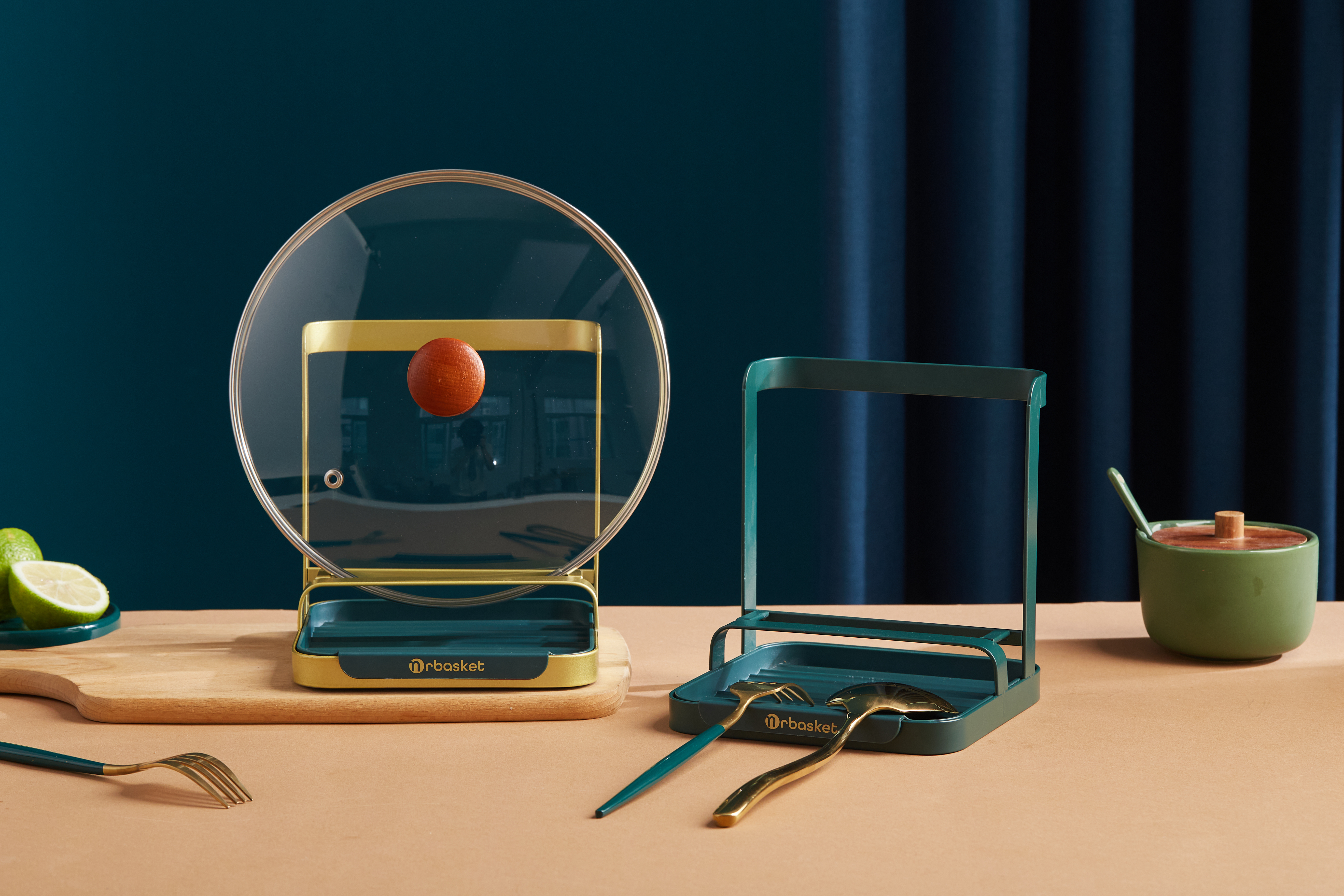 Pot cover frame，Kitchen iron，Storage rack，