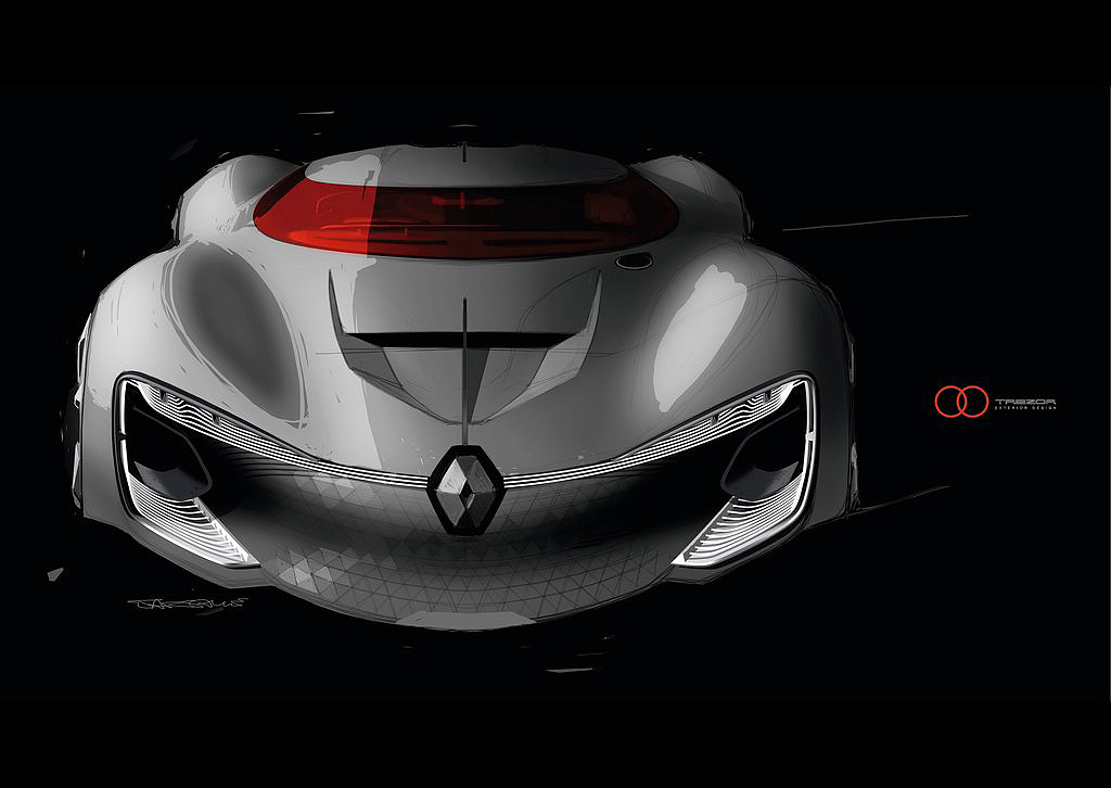 renault，wacom ，Hand drawn，Cool，