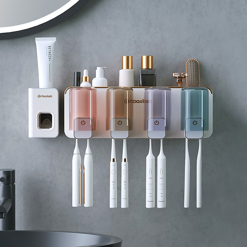 Storage rack，Sterilized toothbrush holder，