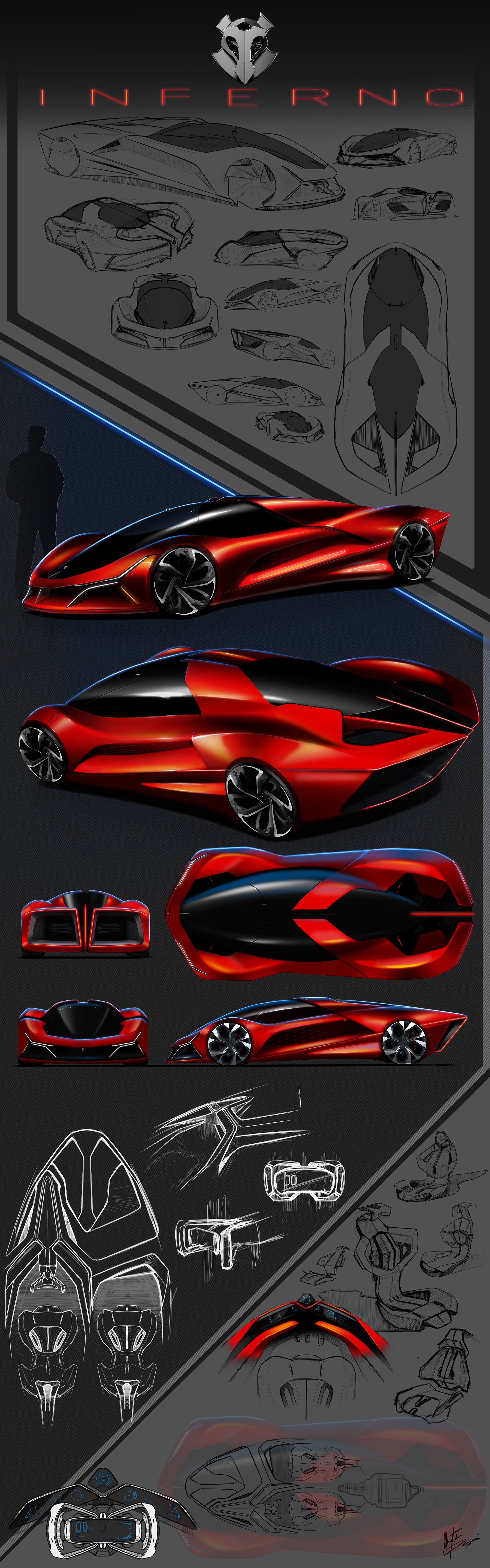 vehicle，sample reels，Hand drawn，