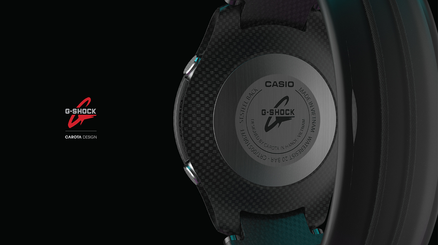 Wrist watch，G-Shock，Industrial wind，fashion，product design，