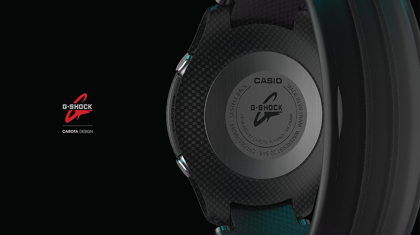 Wrist watch，G-Shock，Industrial wind，fashion，product design，
