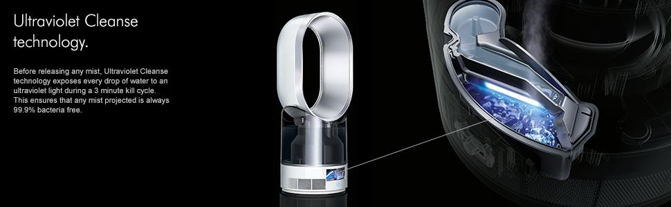 Dyson，AM10，0 silver white，Sterilizing humidifier，