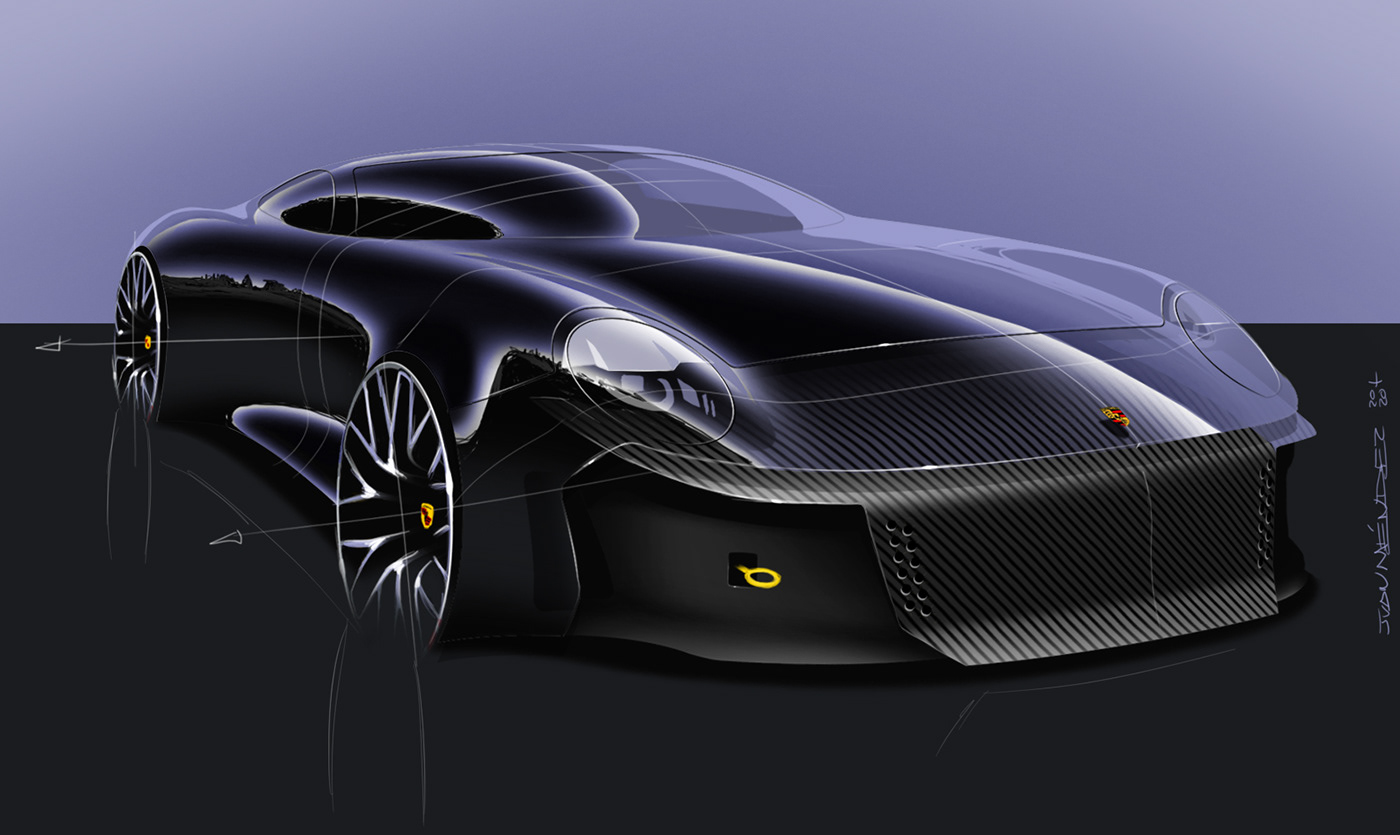 automobile，vehicle，Automobile design，curved surface，streamline，