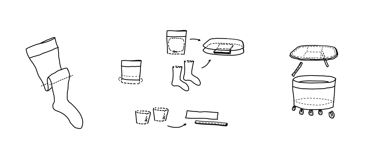 H Vishwassays，Classicon manufacturing，Scale model of membrane chair，rejected material ，Membrane chair，