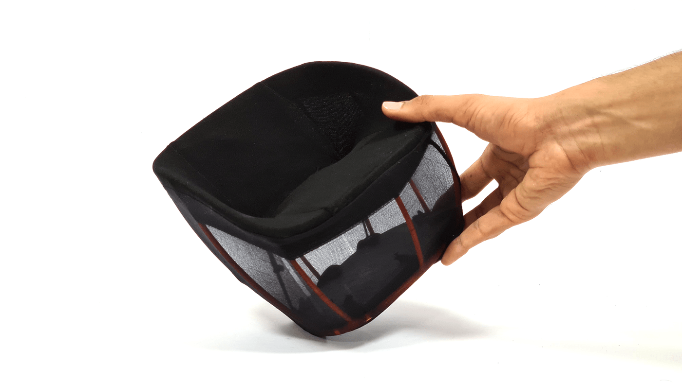 H Vishwassays，Classicon manufacturing，Scale model of membrane chair，rejected material ，Membrane chair，