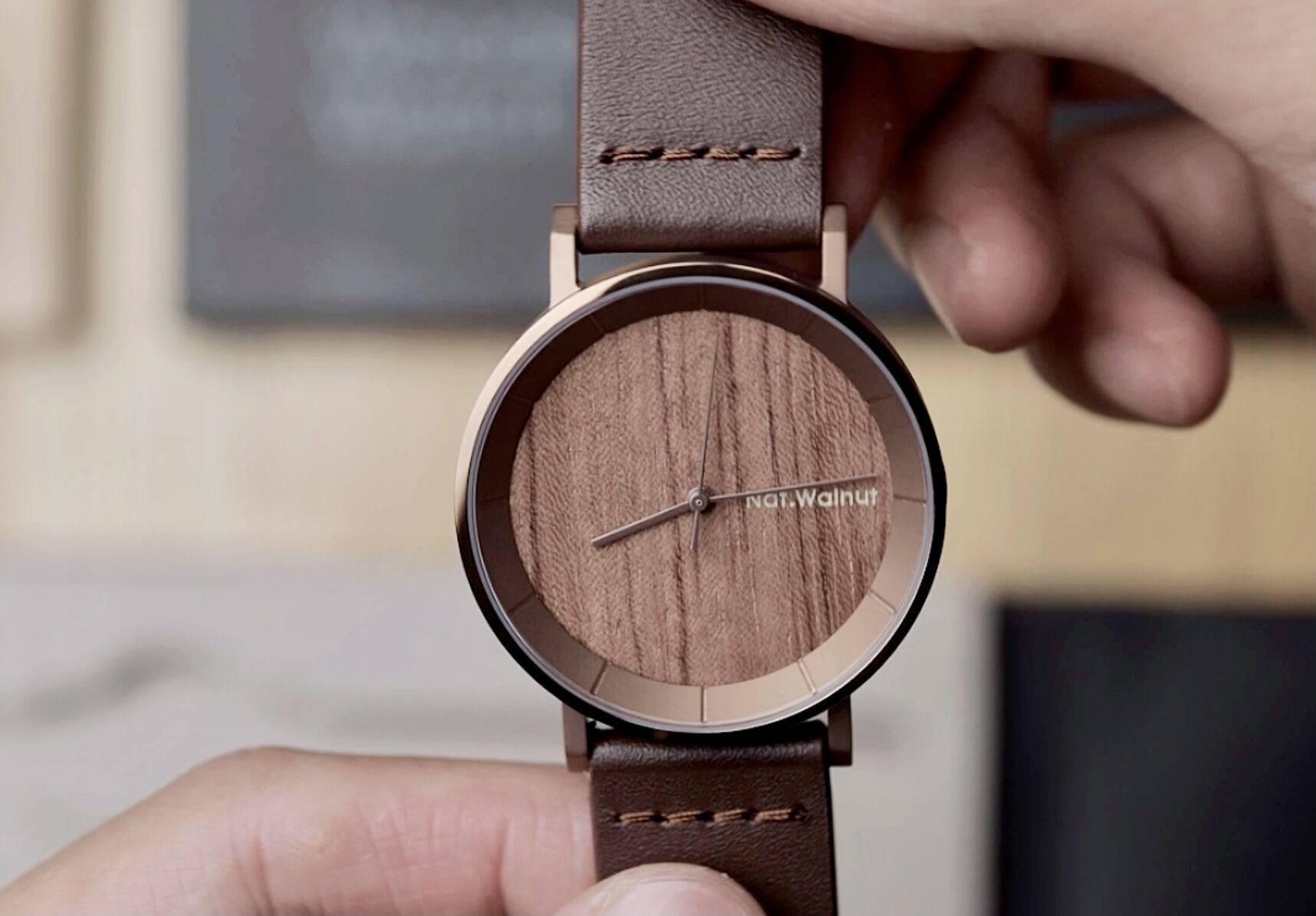 Design，Walnut，plain，Simplicity，senior，natural，Log，Minority，