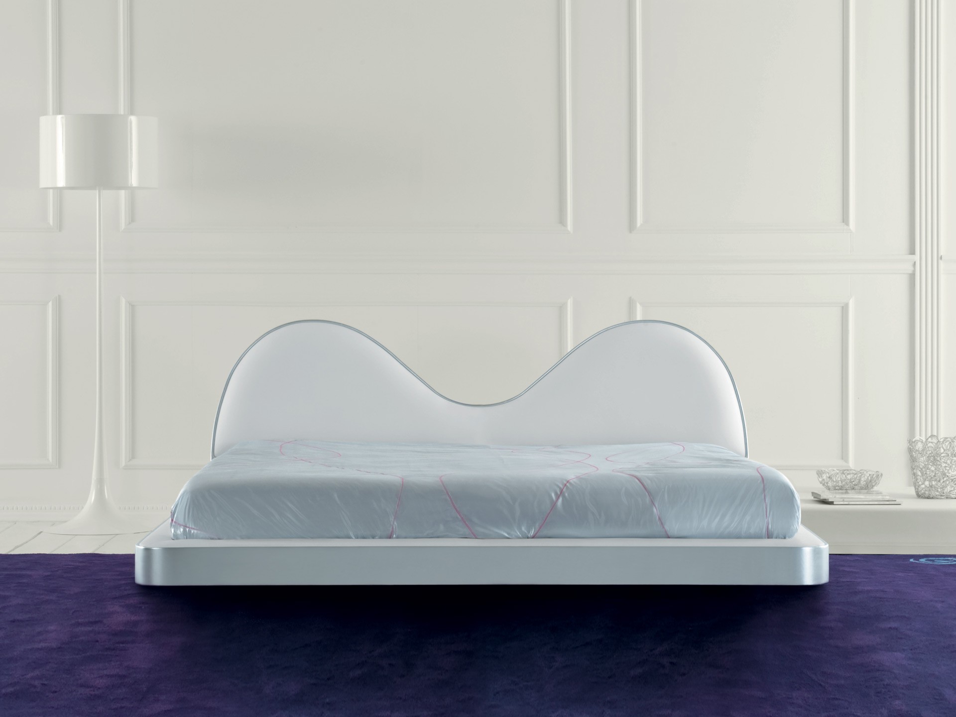 Karim，Bed，stool，Magazine rack，