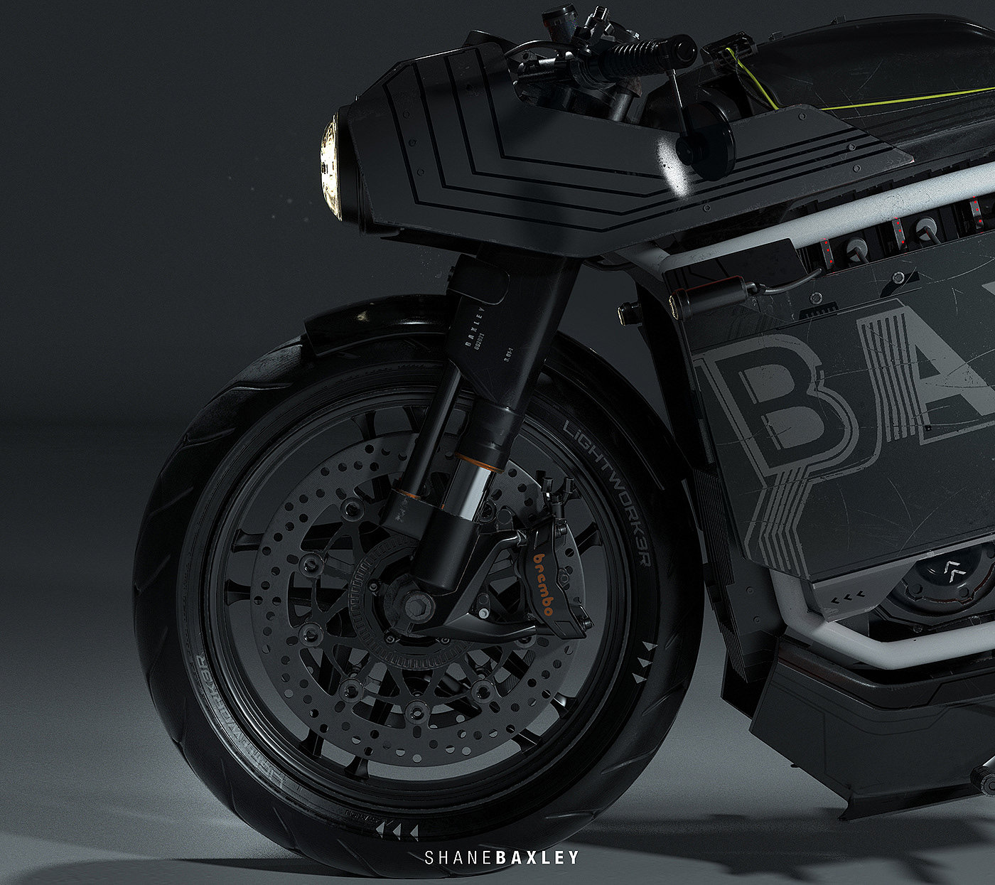 motorcycle，Shane Baxley，BAX MOTO MK3，