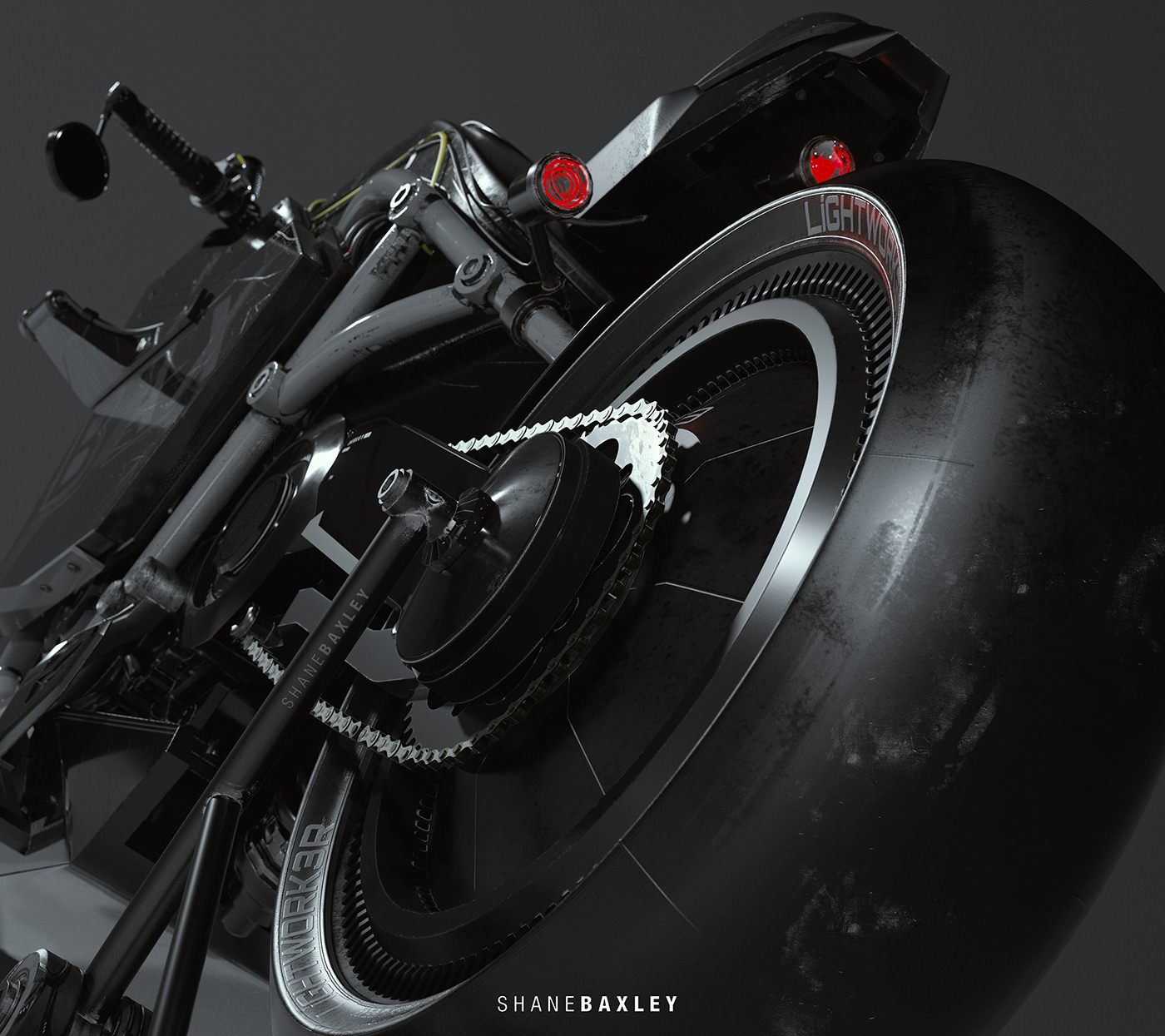 motorcycle，Shane Baxley，BAX MOTO MK3，