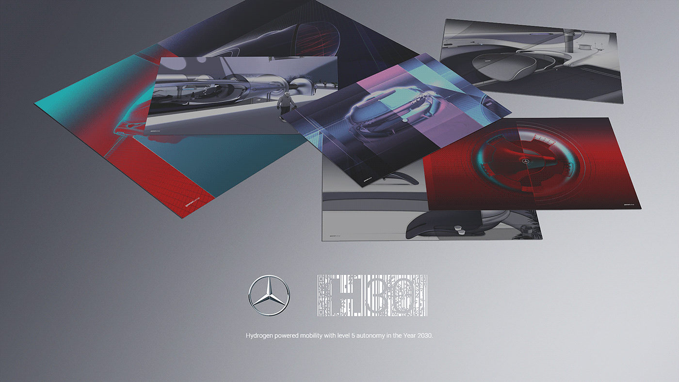 industrial design，automobile，Benz，H30，