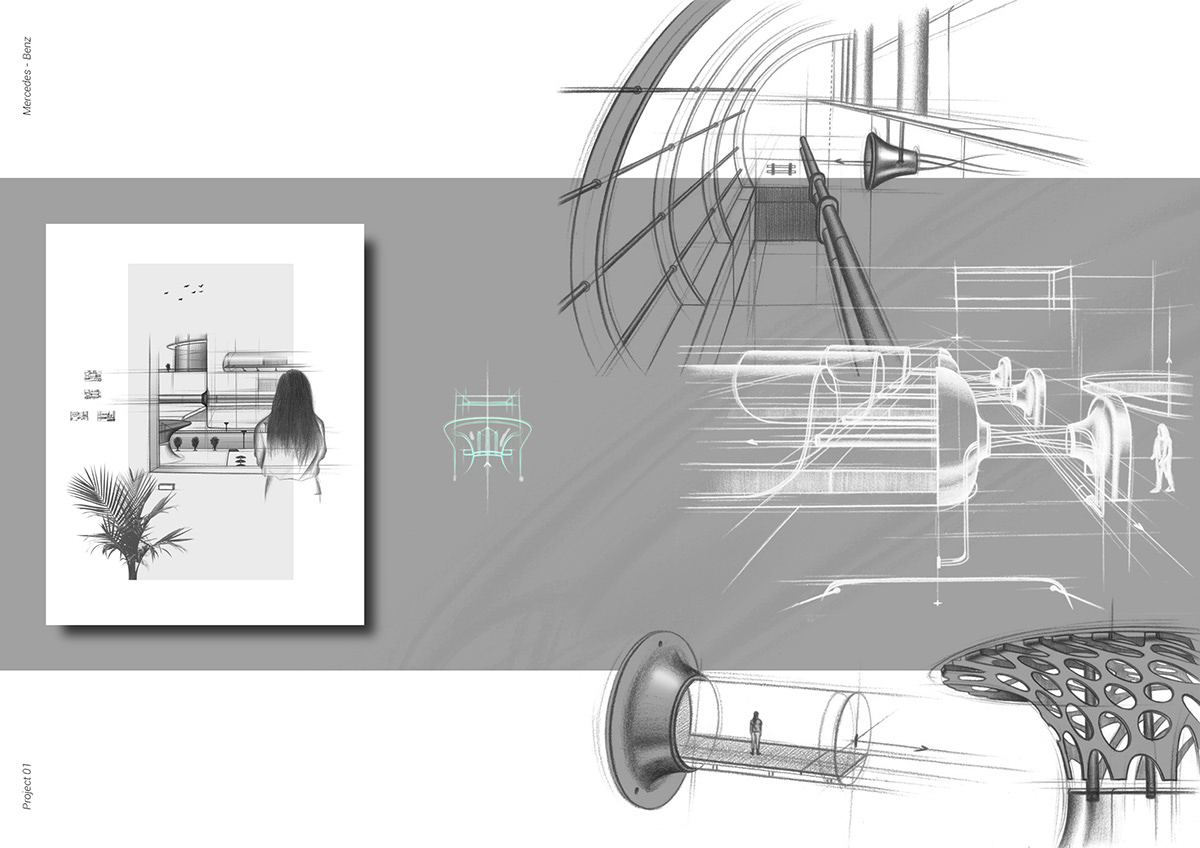 industrial design，automobile，Benz，H30，