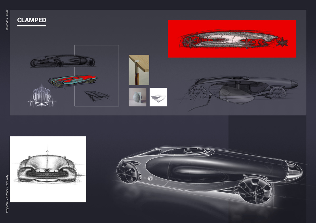 industrial design，automobile，Benz，H30，