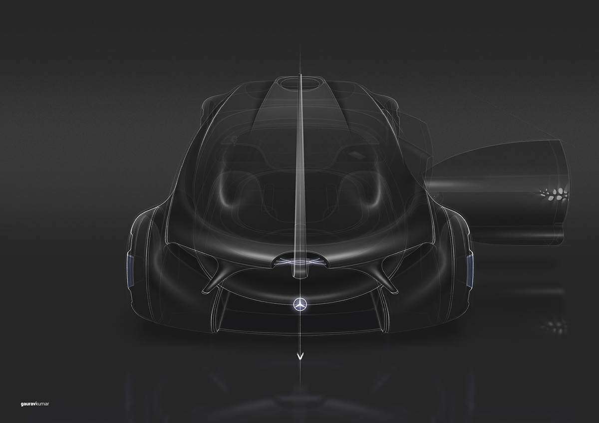 industrial design，automobile，Benz，H30，