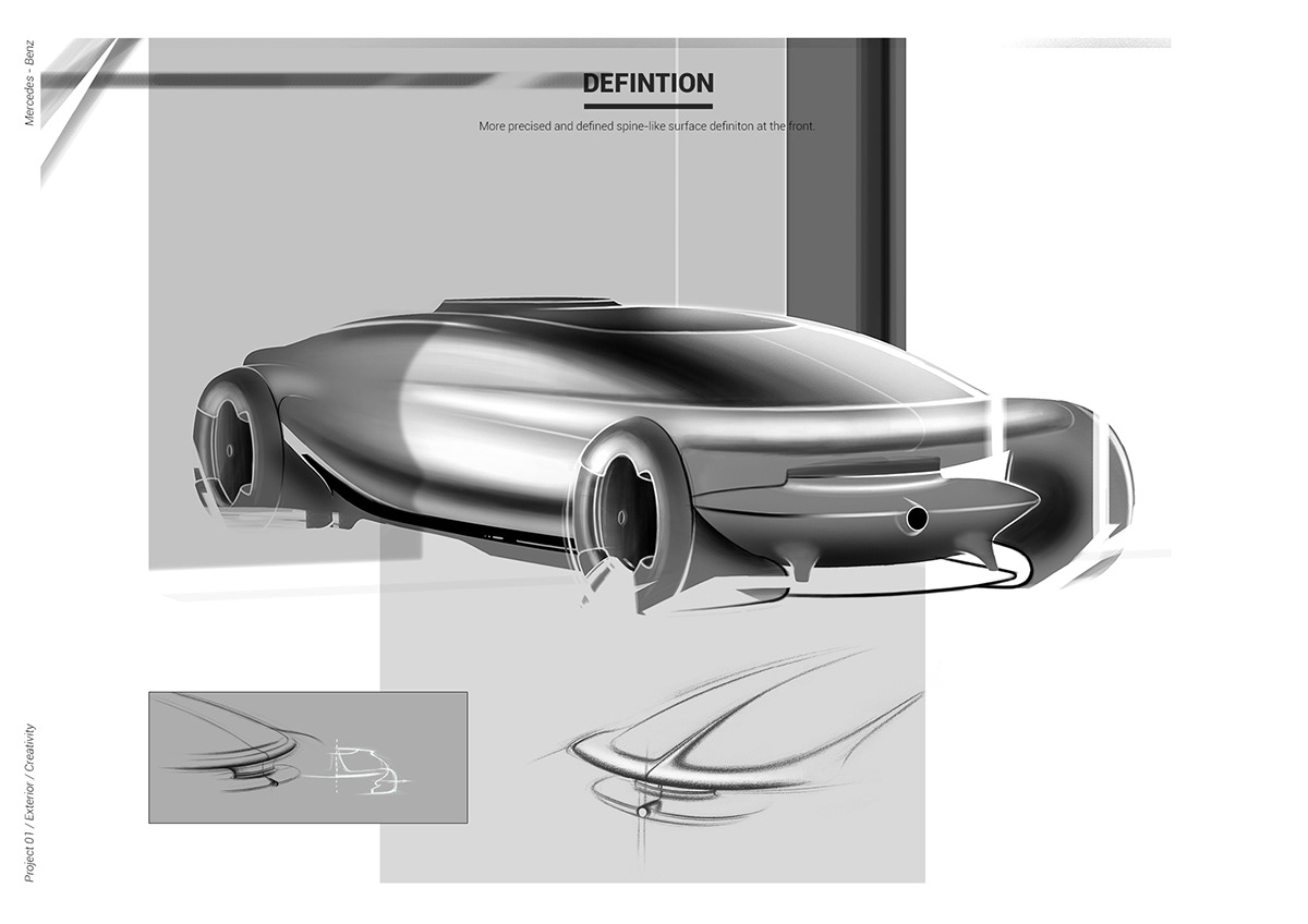 industrial design，automobile，Benz，H30，