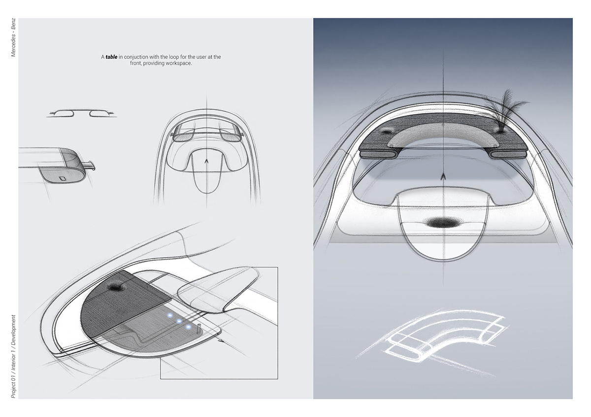 industrial design，automobile，Benz，H30，