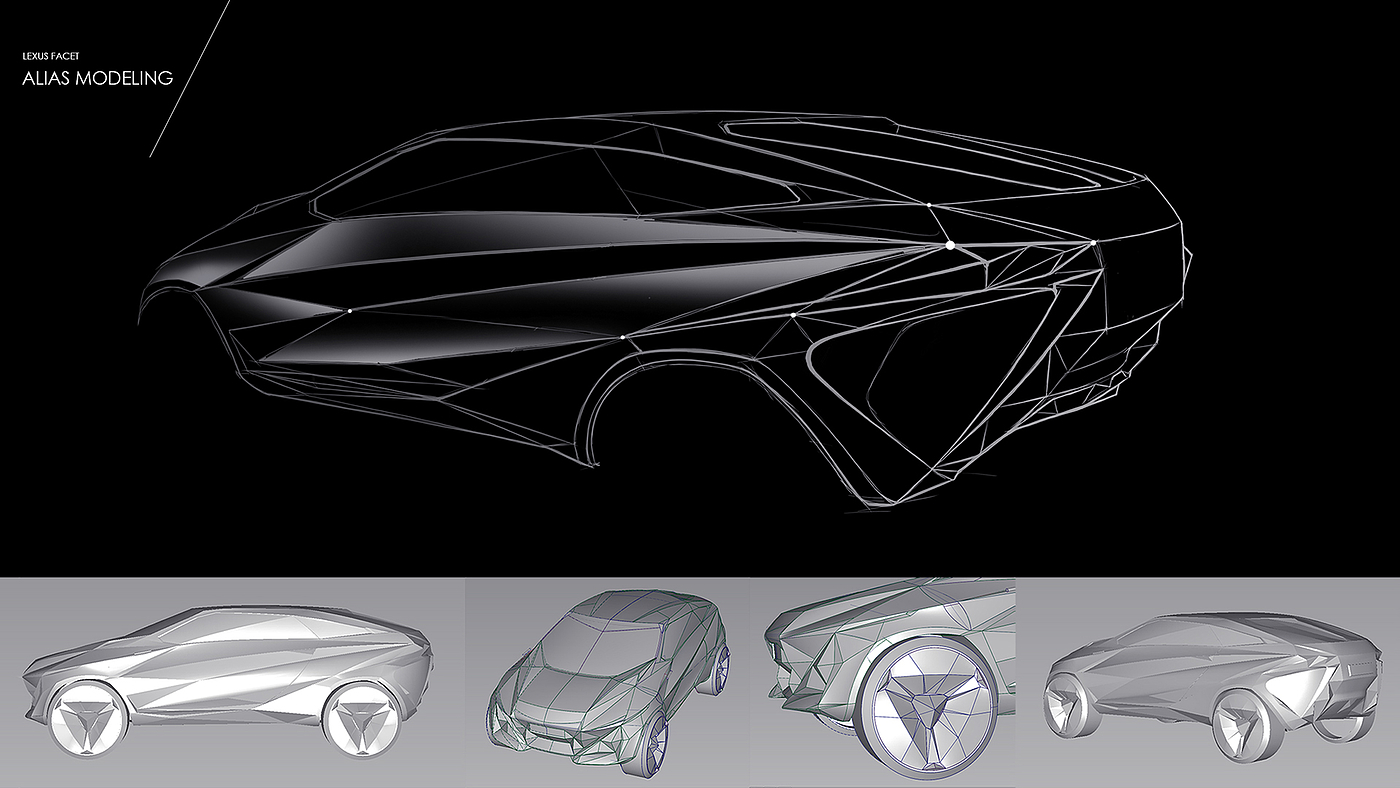 automobile，Hand drawn，Model，industrial design，
