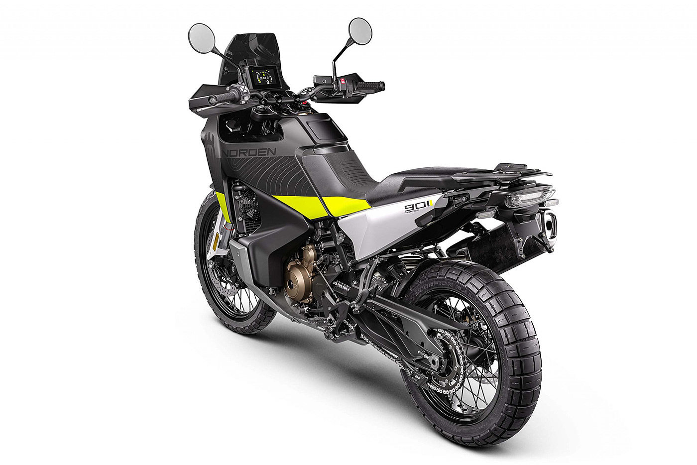 摩托车，Husqvarna Norden 90，探险，冒险旅行，