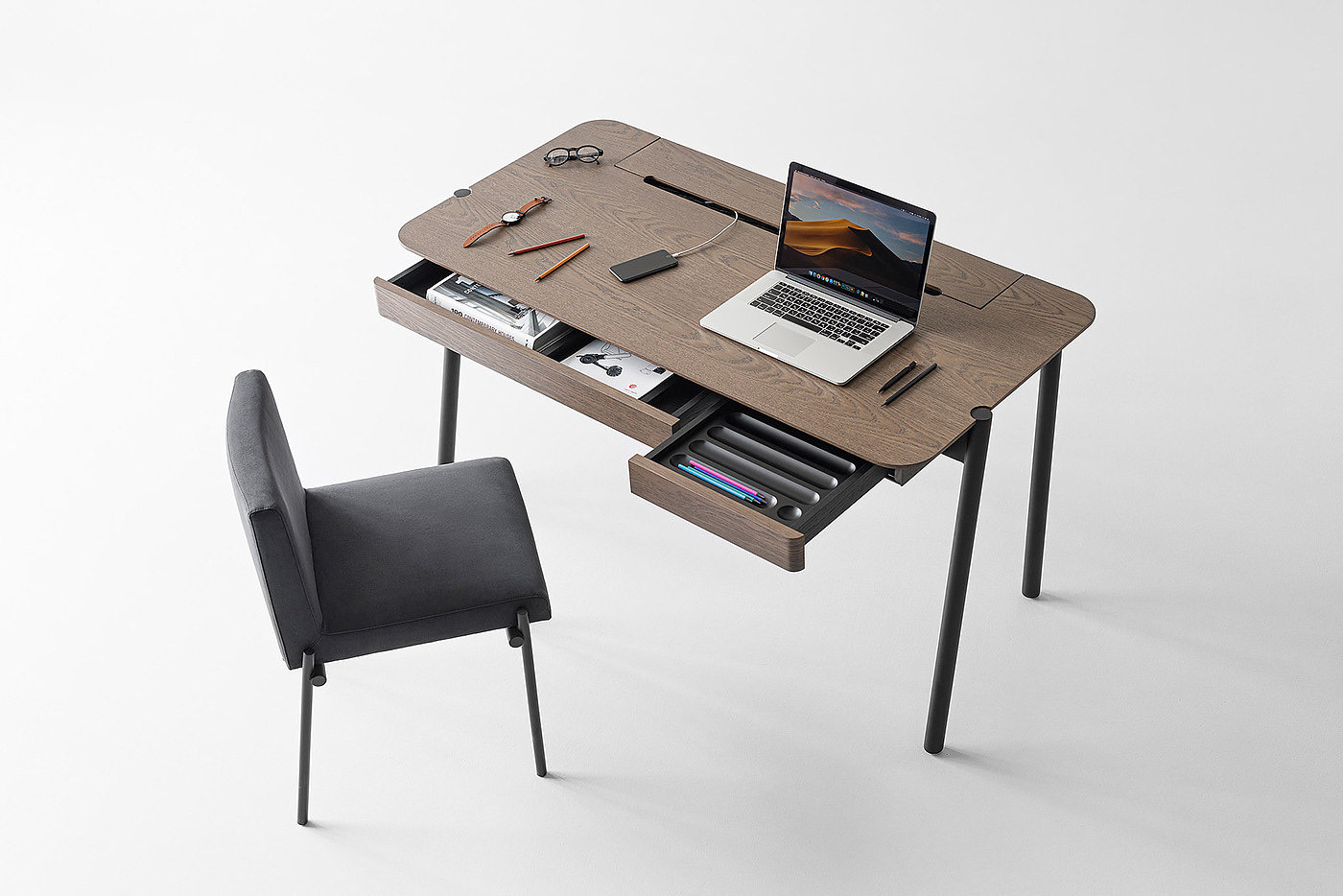 FRIENDLY desk，极简设计，桌子，写字台，