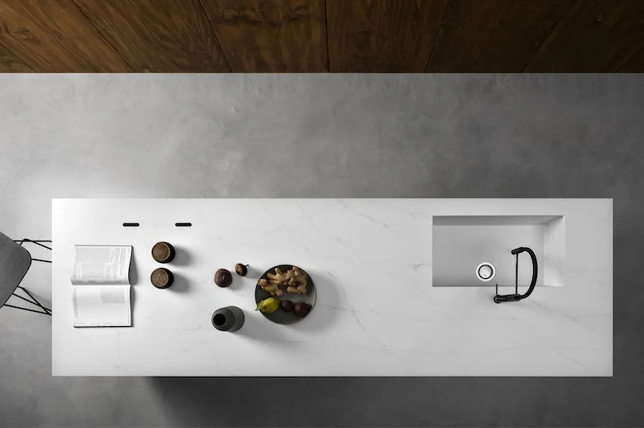 kitchen，High-tech，concealment，Induction cooking device，