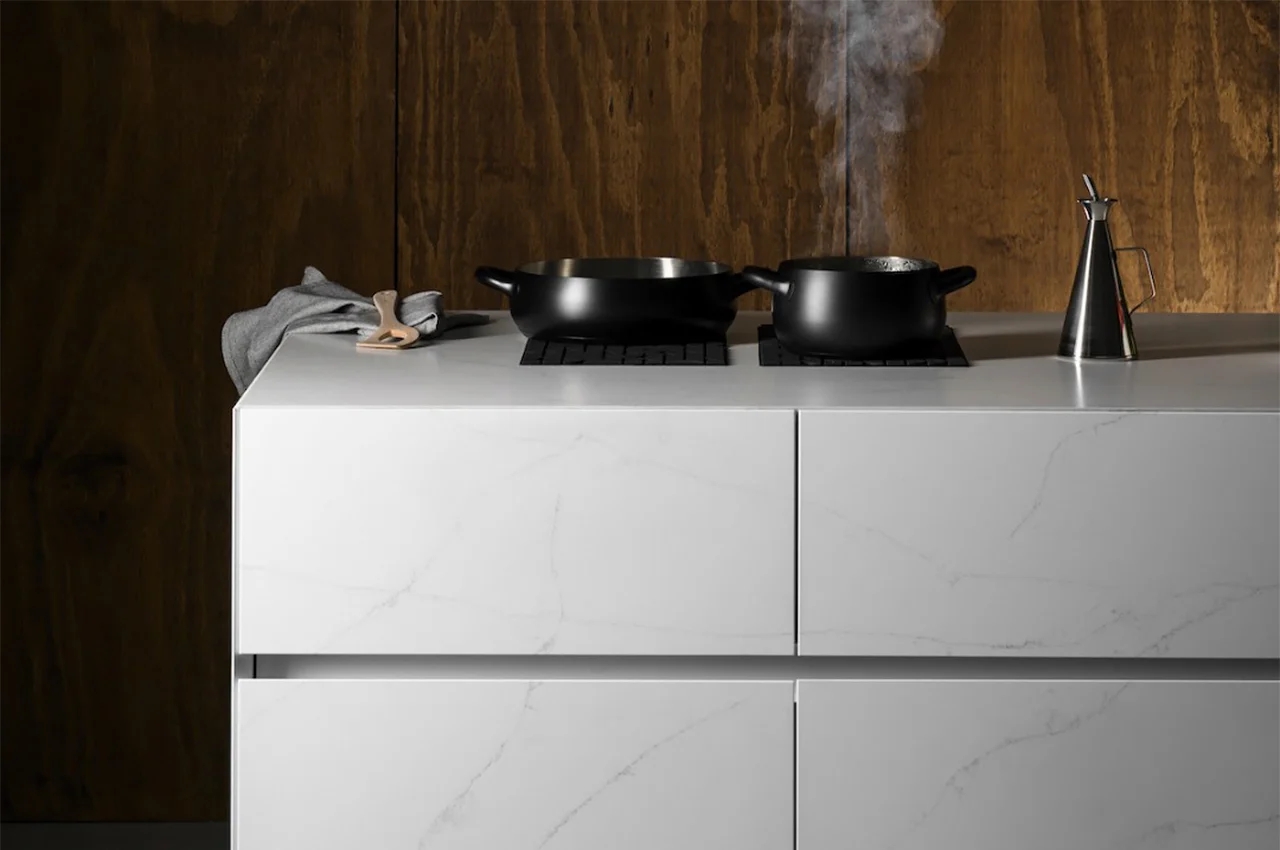 kitchen，High-tech，concealment，Induction cooking device，