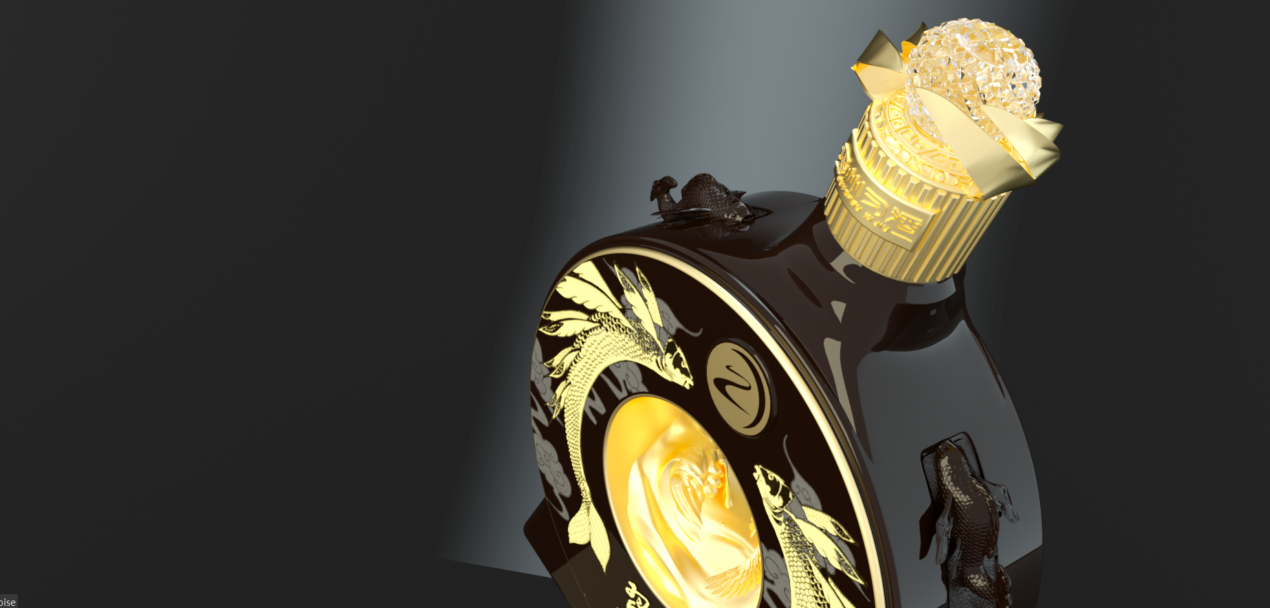 The wine bottle，Baijiu，packing，