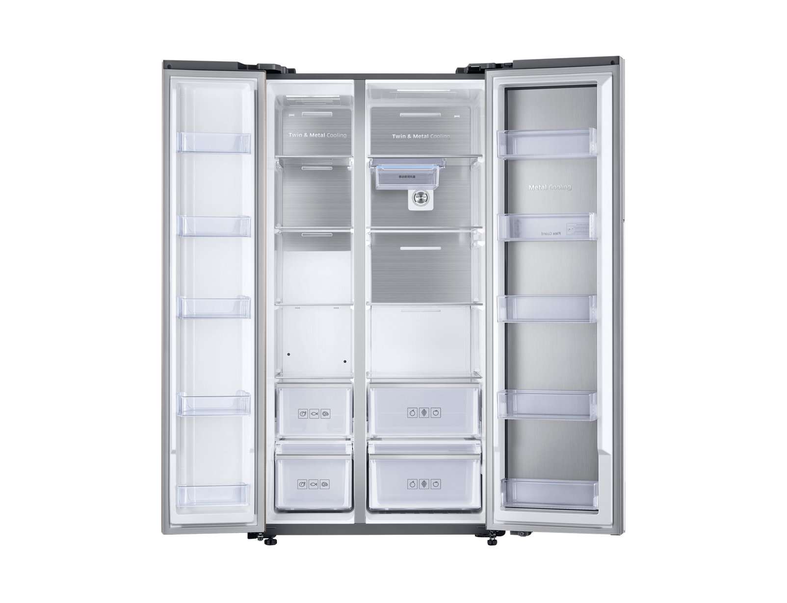 Samsung，Double door refrigerator，samsung，RH62K62817A，Household Electric Appliances，