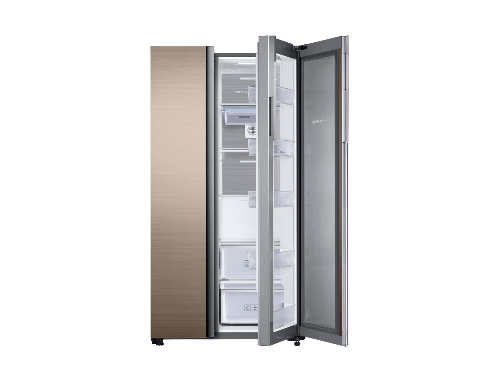 Samsung，Double door refrigerator，samsung，RH62K62817A，Household Electric Appliances，