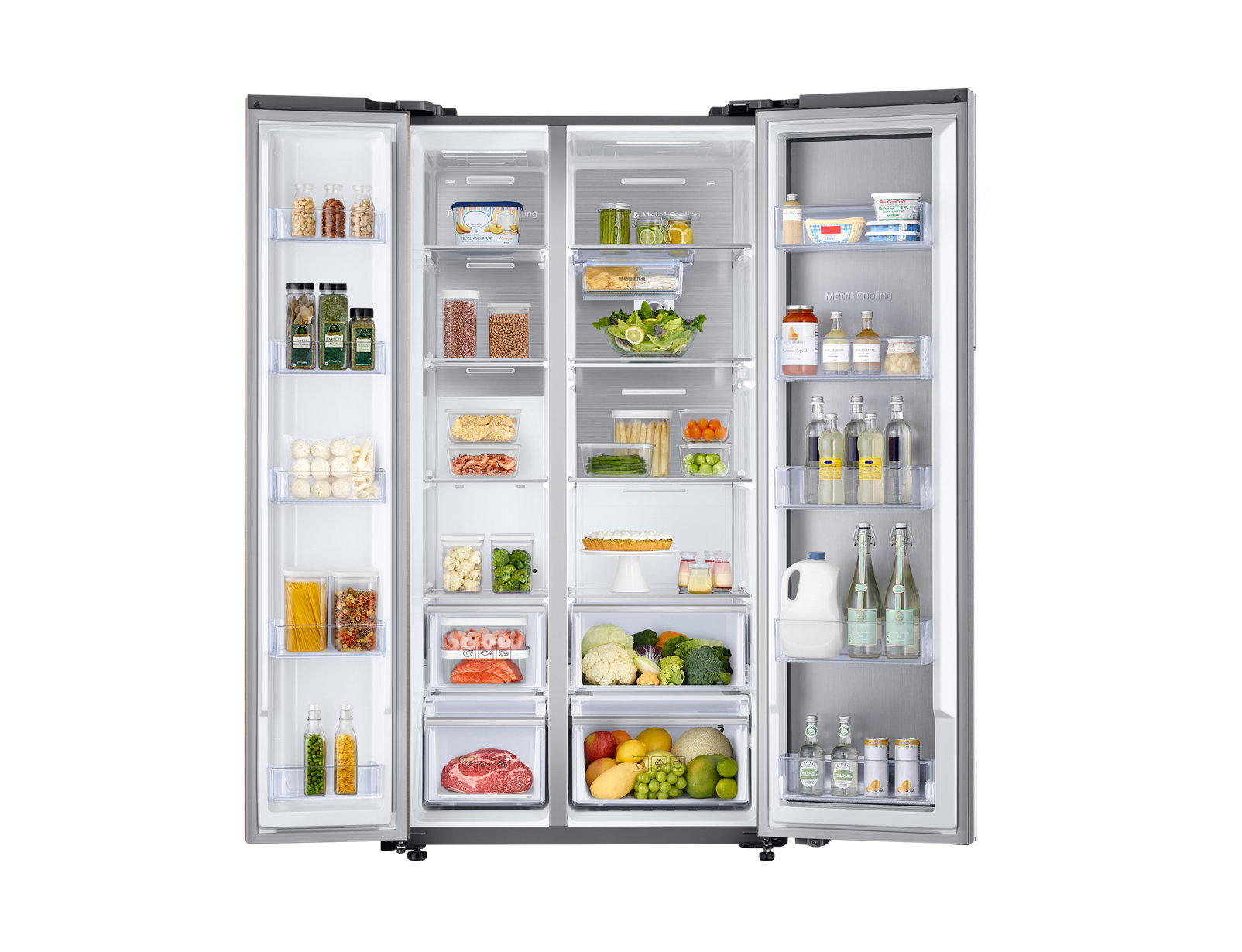 Samsung，Double door refrigerator，samsung，RH62K62817A，Household Electric Appliances，