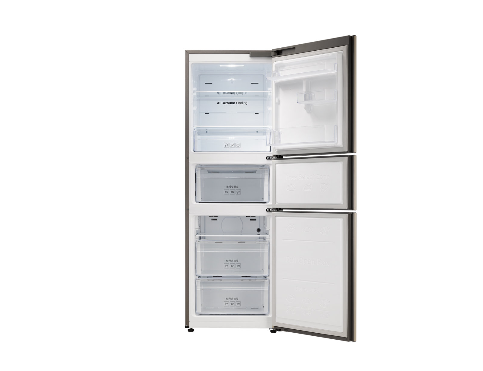 BCD-265WMTISK1，Samsung，Three door refrigerator，samsung，Household Electric Appliances，