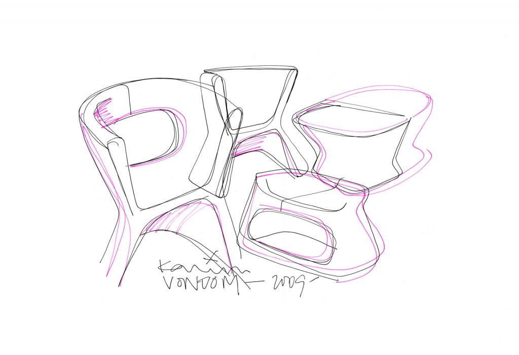 Karim，Side table，chair，