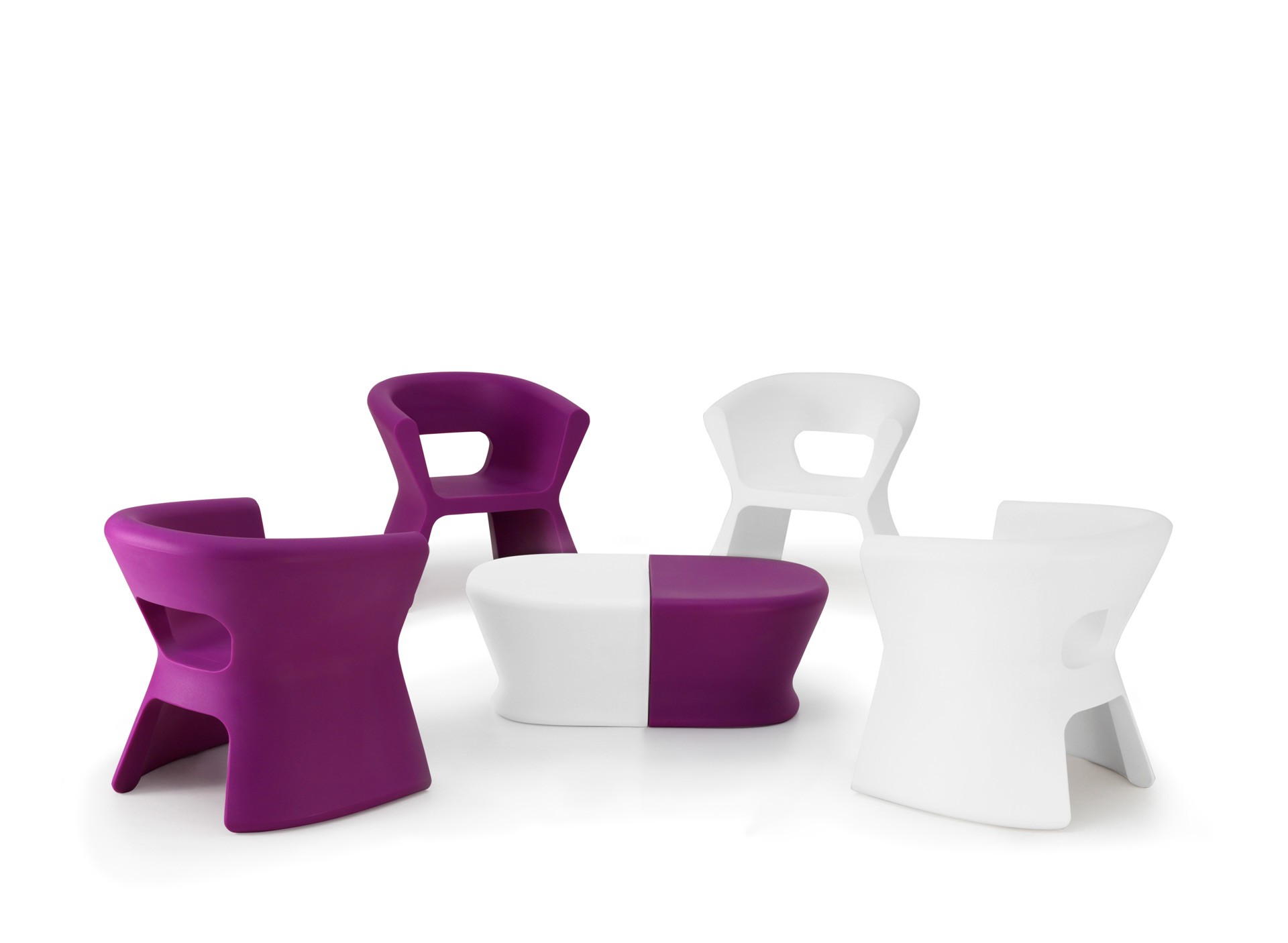 Karim，Side table，chair，