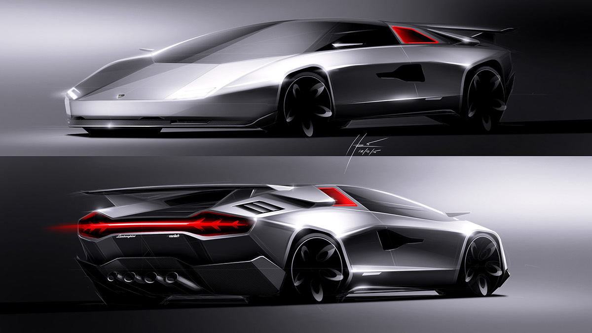 Hudson Rio，Hand drawn，Sketch，draft，favourite，selected，photoshop，ps，Automobile design，Render，
