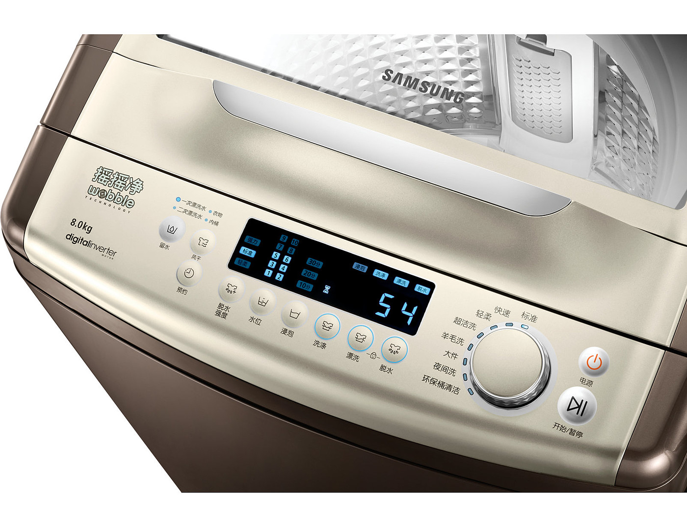 XQB80-N99I，samsung，三星，波轮洗衣机，家电产品，