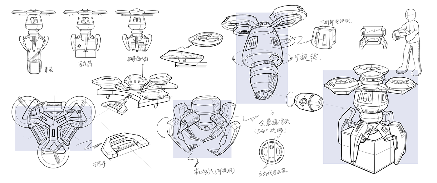 概念性设计，疫情，无人机，产品，仿生设计，获奖作品，作品集，
